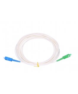 Extralink Потч-корд SC/UPC-SC/APC LSZH, Одномодовый, Simplex, G.657B3, 3 мм, Easy Flex, 20m