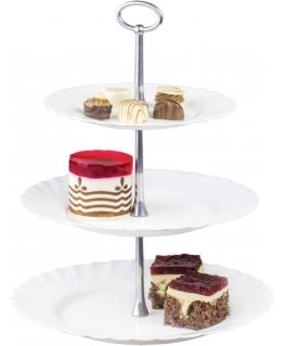 Dajar Cake trzypoziomowa Trianon 28 cm LUMINARC