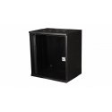 Equip EWM-12-5440-B statnis 12U Pie sienas stiprināms statīvs Melns Equip EWM-12-5440-B statnis 12U Pie sienas stiprināms statīvs Melns