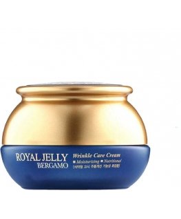 Przeciwzmarszczkowy krem do twarzy with mleczkiem pszczelim BERGAMO ROYAL JELLY, 50 ml
