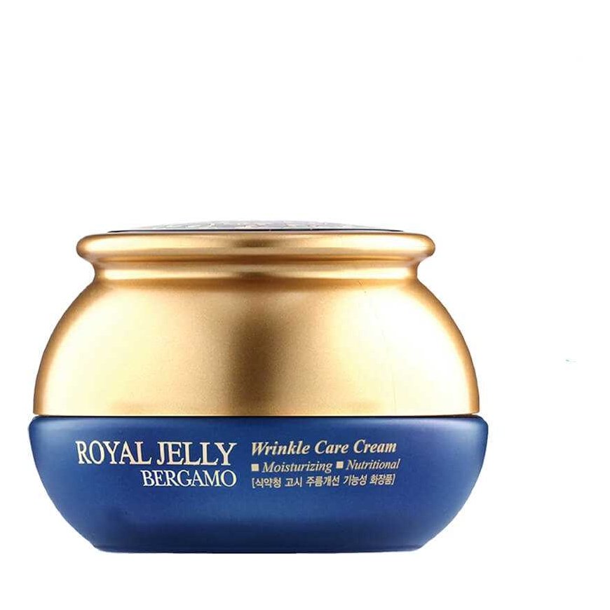 Przeciwzmarszczkowy krem do twarzy with mleczkiem pszczelim BERGAMO ROYAL JELLY, 50 ml