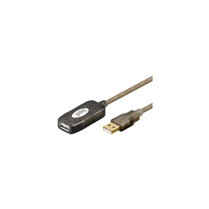 Goobay USB 2.0 5m USB-kaapeli USB A