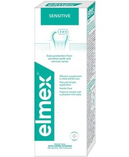 Elmex Płyn do płukania jamy ustnej Sensitive Plus 400ml