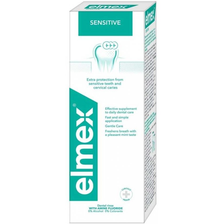 Elmex Sensitive Plus mouthwash 400ml