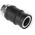 Alphacool ES Schnellverschluss BLH1A PushIn Female IG (chrome/black (matt)) Alphacool ES Schnellverschluss BLH1A PushIn Female IG (chrome/black (matt))