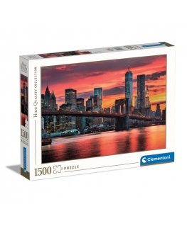 Clementoni High Quality Collection EAST RIVER AT DUSK Составная картинка-головоломка 1500 шт Город