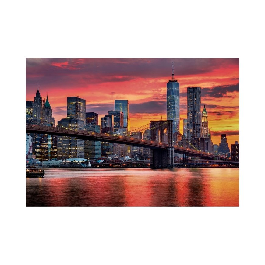 Clementoni High Quality Collection EAST RIVER AT DUSK Pusle 1500 tk Linn – 2