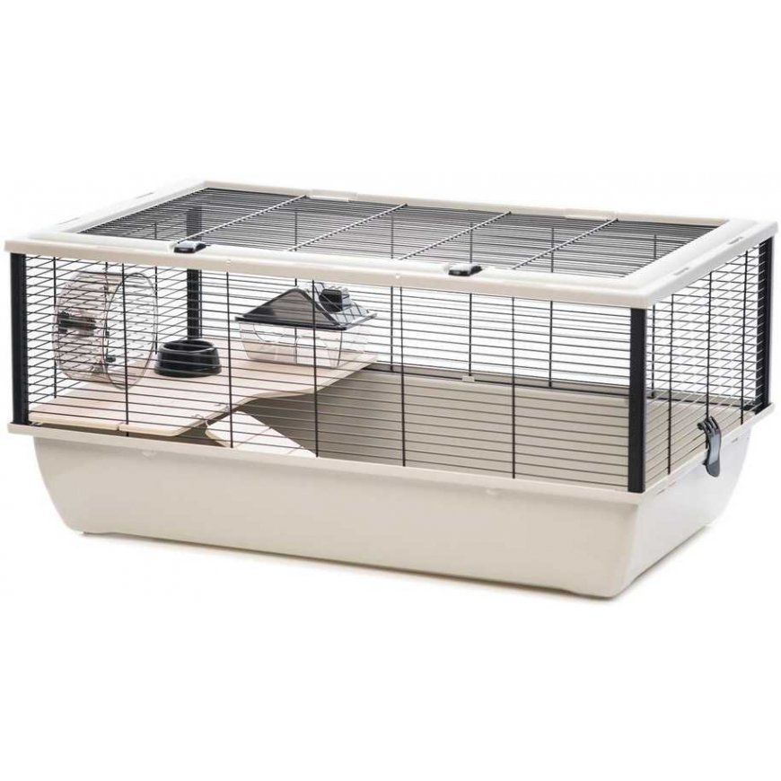 INTER-ZOO Bob + Wood beige - cage for a hamster