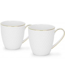 Fissman Cup set NOEMI 400 ml x 2 pcs. (new bone china)