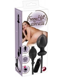 Seven creations Fanny Hill's Butt Plug black