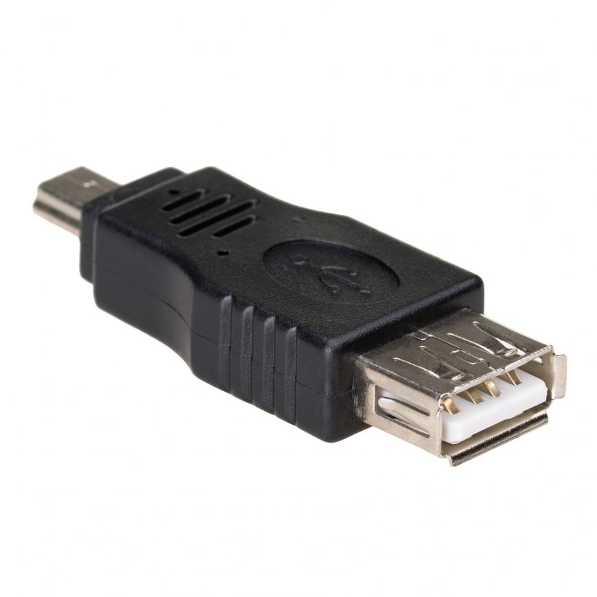 Akyga Adapter AK-AD-07 USB-AF/miniUSB-B (5-pin) USB A USB mini B 5-pin Черный – 2