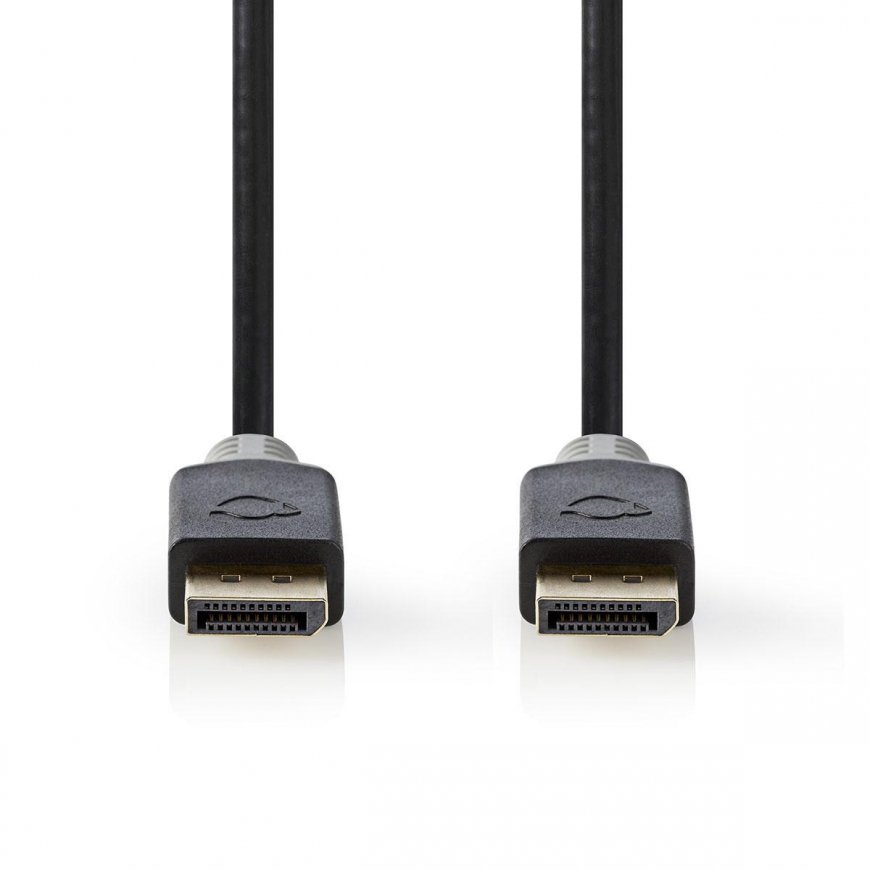 Nedis CCBW37014AT20 DisplayPort cable 2 m Anthracite, Grey – 2