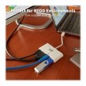 Tripp Lite U444-06N-H4GU-C USB grafiskais adapteris 3840 x 2160 pikseļi Balts