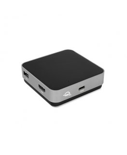 OWC USB-C Travel Dock Проводная USB 3.2 Gen 1 (3.1 Gen 1) Type-C Серый