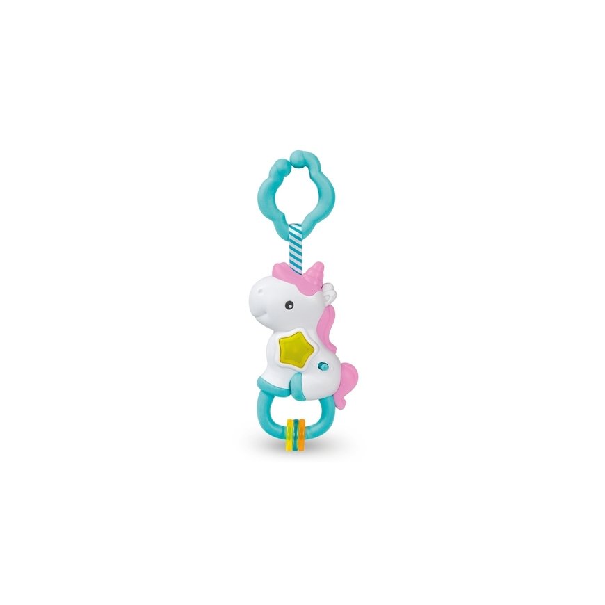 Clementoni Baby Electronic Rattle Unicorn grabulītis