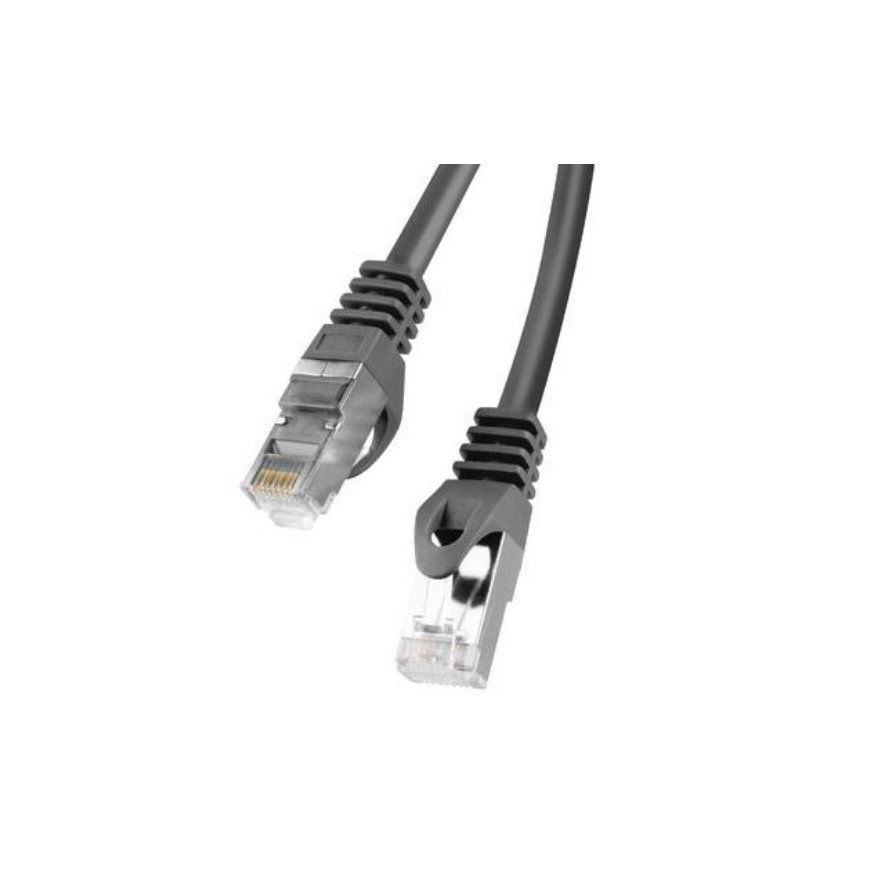 Lanberg PCF6-10CC-2000-BK tinklo kabelis Juoda 20 m Cat6 F/UTP (FTP)