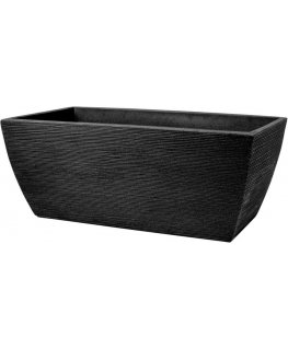 Donica ogrodowa rectangular 80 x 40 x 34 cm anthracite PATIO