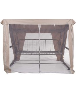 Dach with mosquito net do huśtawki ogrodowej 228 x 126 cm Rimini / Venezia cappucino D031-15CW PATIO