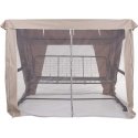 Dach with mosquito net do huśtawki ogrodowej 228 x 126 cm Rimini / Venezia cappucino D031-15CW PATIO