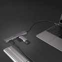 Lindy 43384 sąsajos šakotuvas C tipo USB 10000 Mbit/ai Pilka Lindy 43384 sąsajos šakotuvas C tipo USB 10000 Mbit/ai Pilka