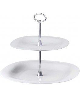 Dajar Cake dwupoziomowa Carine 28 cm granite LUMINARC