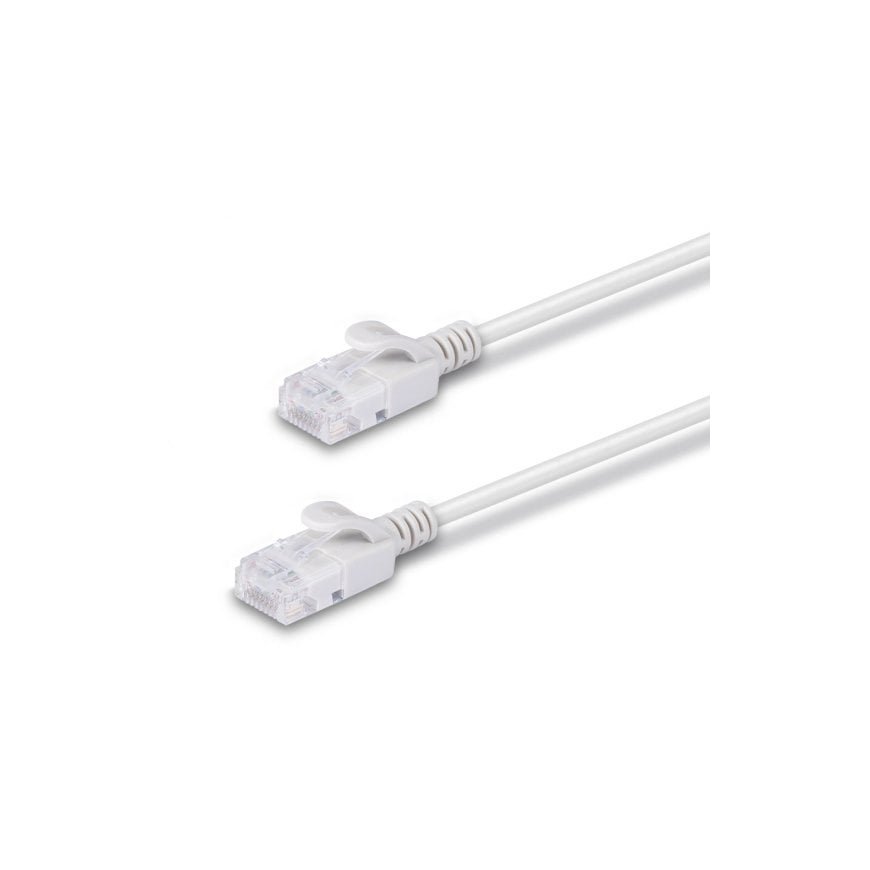 Lindy 5m Cat.6A U/UTP Ultra Slim Network Cable, Grey – 3