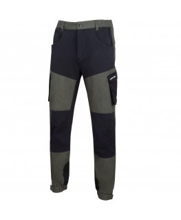 Lahti Pro Pants with stretch elements green-black, "xl", ce, lahti