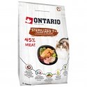 Dry cat food - Ontario Cat Sterilised 7+, 2 kg
