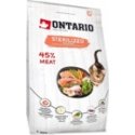 Dry cat food - Ontario Cat Sterilised 7+, 2 kg