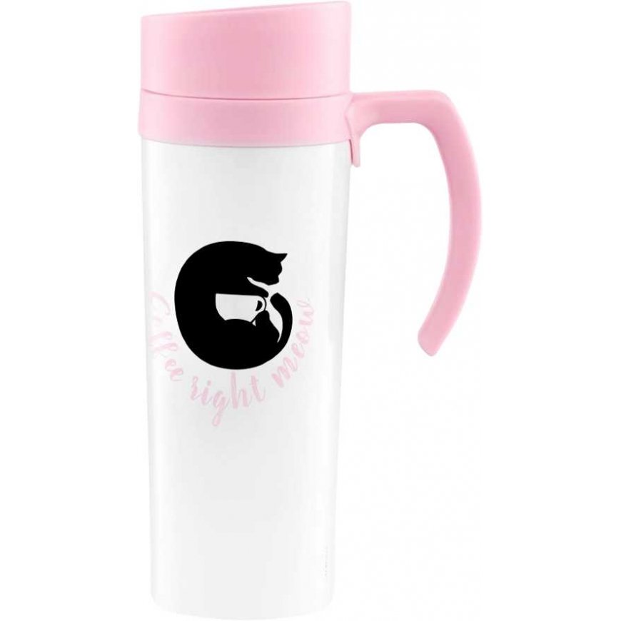 Dajar Thermo mug Adventure Coffee Right Meow 420 ml AMBITION