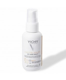 Protective face fluid from the sun Vichy Capital Soleil UV-Age Daily Tinted SPF50, 40 ml
