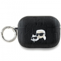 Case Karl Lagerfeld KLAP2PGKCPK AirPods Pro 2 (2022/2023) cover black/black Monogram Karl & Choupette Head