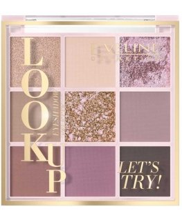 EVELINE Look Up Palette 9 cieni do powiek Let's Try!