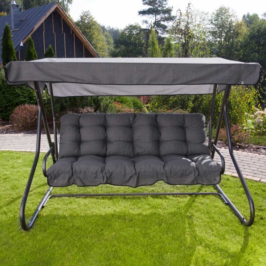 Poduszki su daszkiem na huśtawkę 170 cm Parma / Milano H024-07PB PATIO
