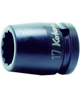 1/2" dvylikakampė smūginė galvutė KOKEN 14405M 17 mm