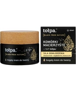 TOŁPA Black From Nature Bogaty Krem do twarzy na dzień - siła odmłodzenia 50 ml