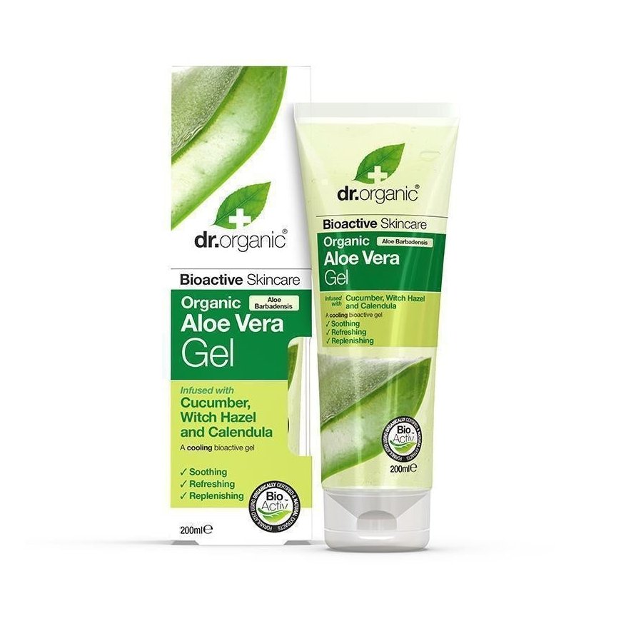 Dr Organic Aloe Vera 200 ml Dušigeel Mõlemale soole sobiv Keha – 5