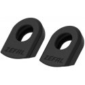 ZEFAL CRANK ARMOR crank protectors, black ZEFAL CRANK ARMOR crank protectors, black