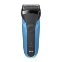 Braun Series 3 310s Сеточная бритва Триммер Черный, Синий Braun Series 3 310s Сеточная бритва Триммер Черный, Синий