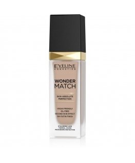 Eveline Cosmetics EVELINE Wonder Match Podkład dopasowujący się do cery nr 011 Almond 30 ml