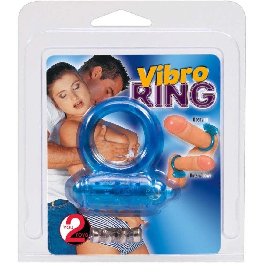 Orion Blue Vibrating cockring blue – 3