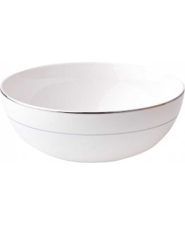 Salad bowl Aura Silver 20 cm AMBITION