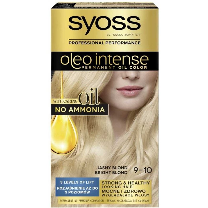 Syoss Oleo 9-10 light blonde hair dye – 3