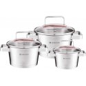 Pot set na indukcję Selection 6 - elementowy AMBITION