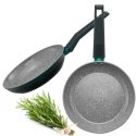 Pan with coating Qualum Ceramic Stone Edition Ombre Green 20 cm AMBITION Pan with coating Qualum Ceramic Stone Edition Ombre Green 20 cm AMBITION