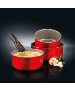 Pot set with a handle Jasper 3-element AMBITION