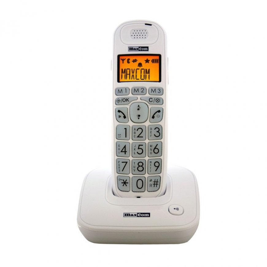 MaxCom MC6800 BB DECT telefons Zvanītāja