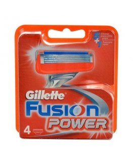 Gillette Fusion Power skustuvo kasetės 4 vnt