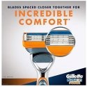 Gillette Fusion Power skustuvo kasetės 4 vnt Gillette Fusion Power skustuvo kasetės 4 vnt