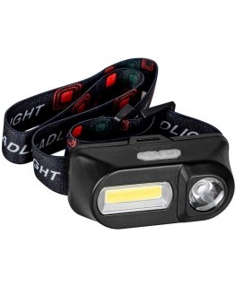 Priekinis žibintas 170 + 210lm LED COB VAYOX VA0115